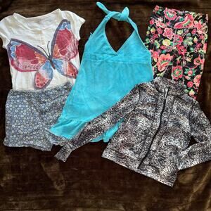 Girl’s Size L/XL Summer Separates, Terry Cover-Up, Track Jacket, Workout Pants..